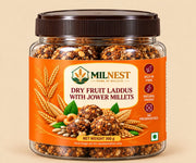 DRY FRUIT LADDU WITH JOWAR MILLETS