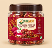BEETROOT & COCONUT DRY FRUIT LADDUS